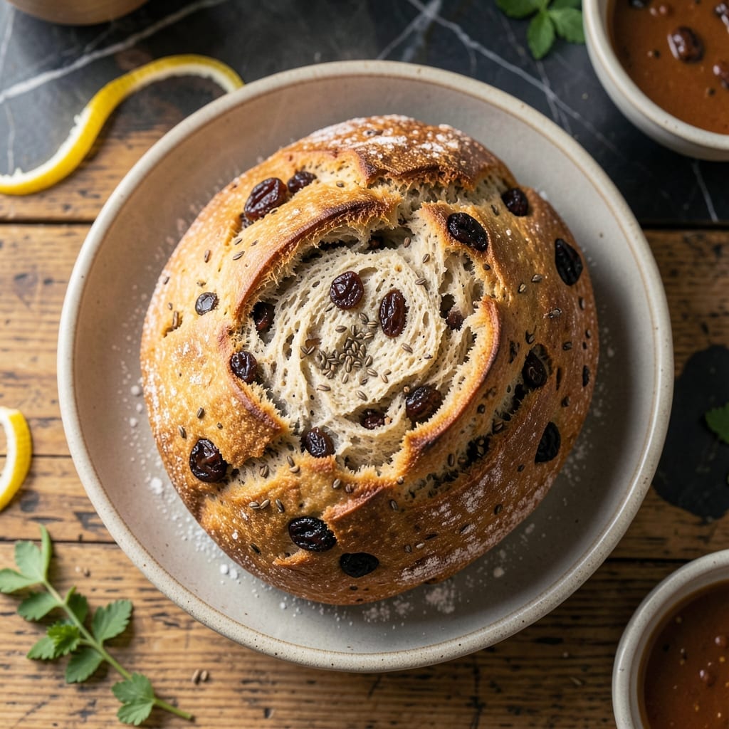 Irish Soda Bread Recipe King Arthur: Classic Crust with Raisins and Caraway