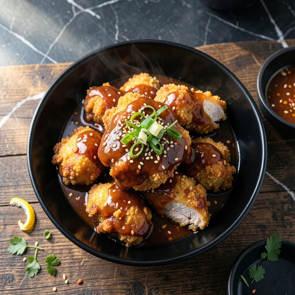 Korean Fried Chicken Recipe Yangnyeom: Double Crisp With Sweet Spicy Glaze