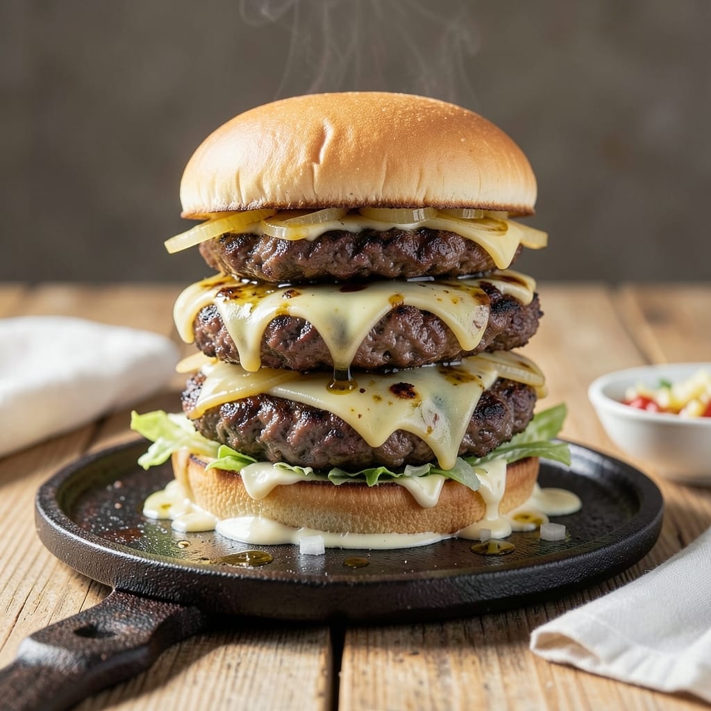 Smash Burger Recipe Blackstone: Crispy Edges and Juicy Centers