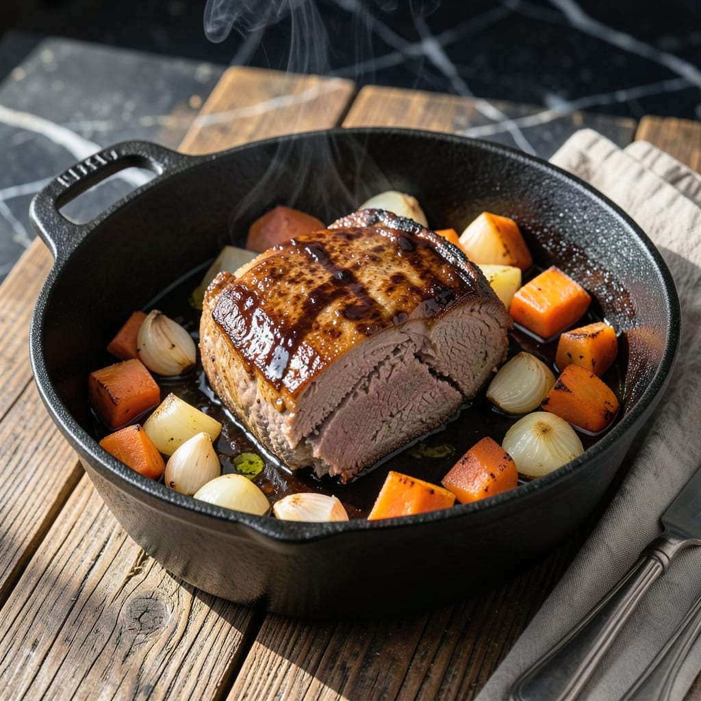 Pot Roast Recipe With Balsamic Vinegar: Slow-Braised Melting Tenderness
