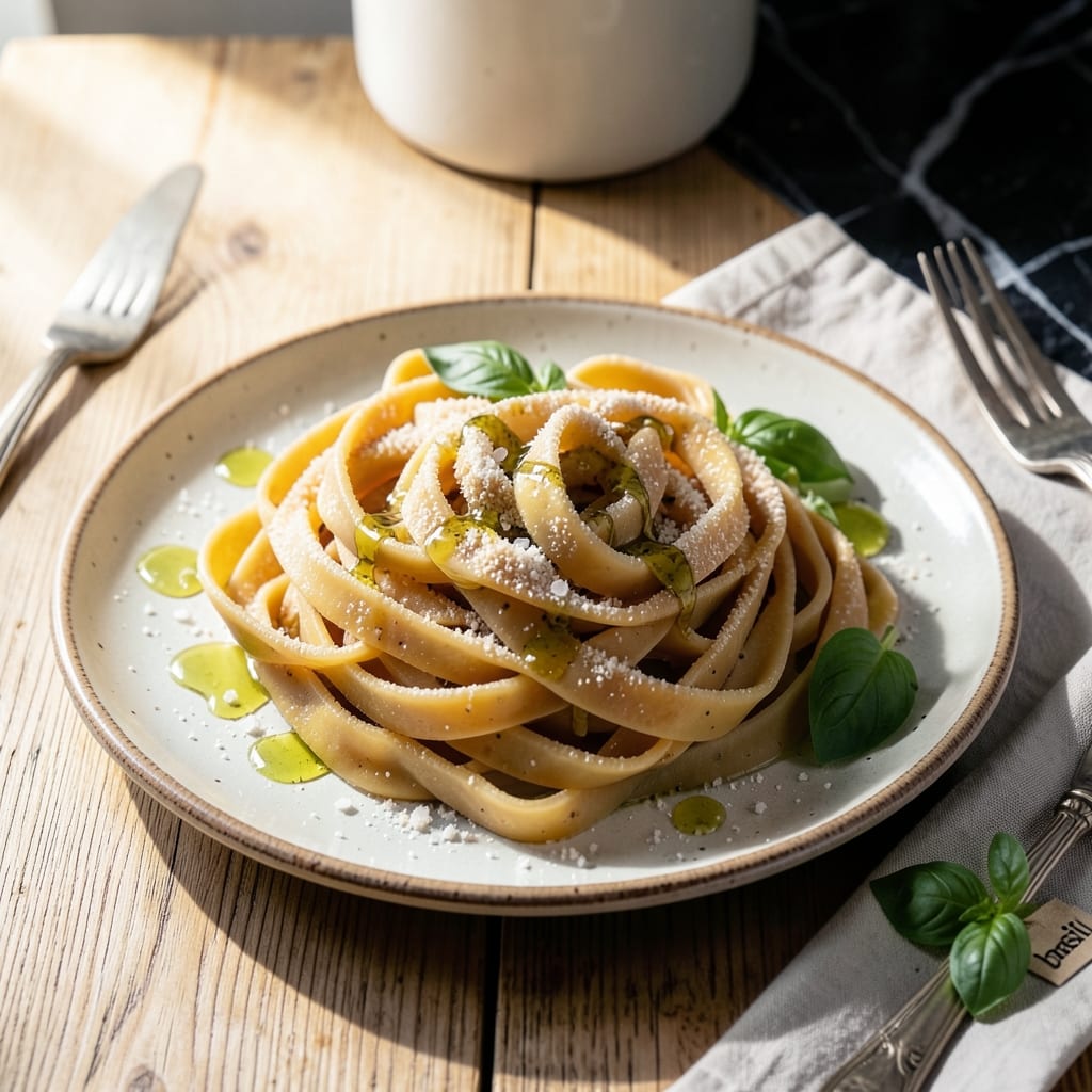 Egg Pasta Recipe Italian: Silky Ribbons With Just Flour and Eggs