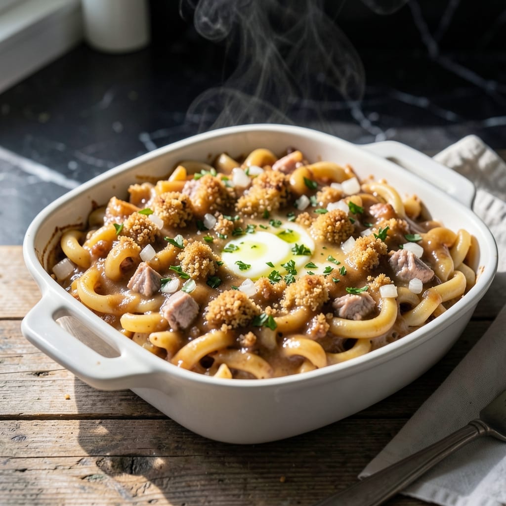 Tuna Helper Tetrazzini Oven Recipe: One-Dish Creamy Pasta Bake Tuna Helper Tetrazzini Oven Recipe: One-Dish Creamy Pasta Bake