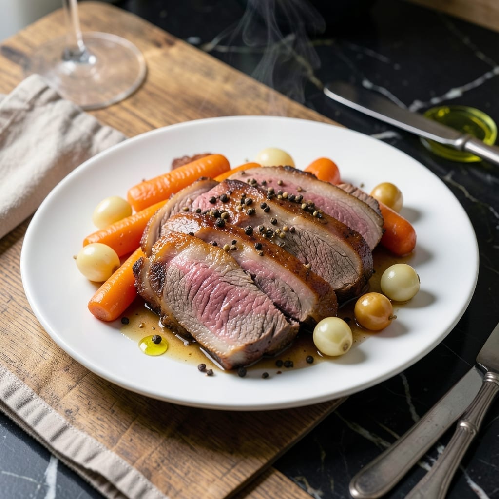 Recipe For Corned Beef Brisket: Slow-Cooked Savory Tradition