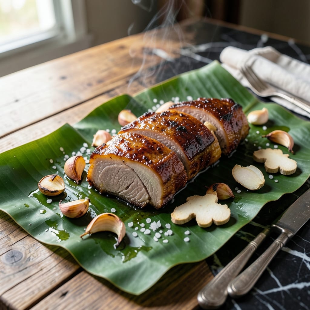 Kalua Pork Recipe Banana Leaves: Traditional Hawaiian Slow-Roasted Tenderness