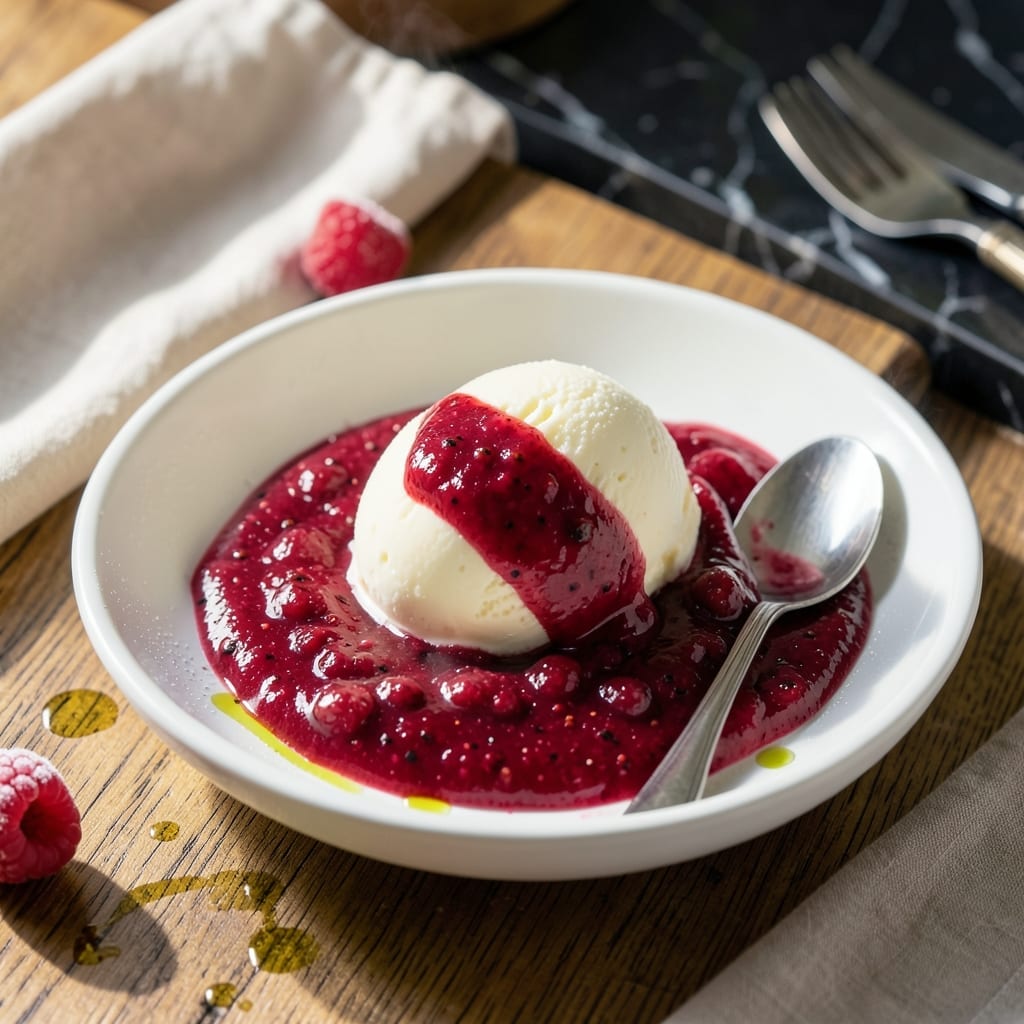 Raspberry Sauce Recipe for Ice Cream: Bright Tartness to Elevate Every Scoop