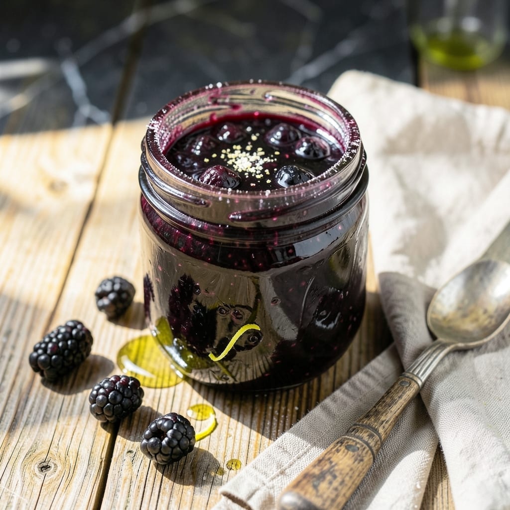 Black Raspberry Jam Recipe Without Pectin: Thick Spread With Natural Fruit Set