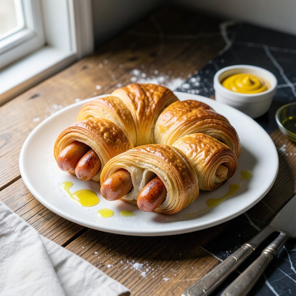 Babies in a Blanket Recipe: Flaky Pastry-Wrapped Mini Hot Dogs Babies in a Blanket Recipe: Flaky Pastry-Wrapped Mini Hot Dogs