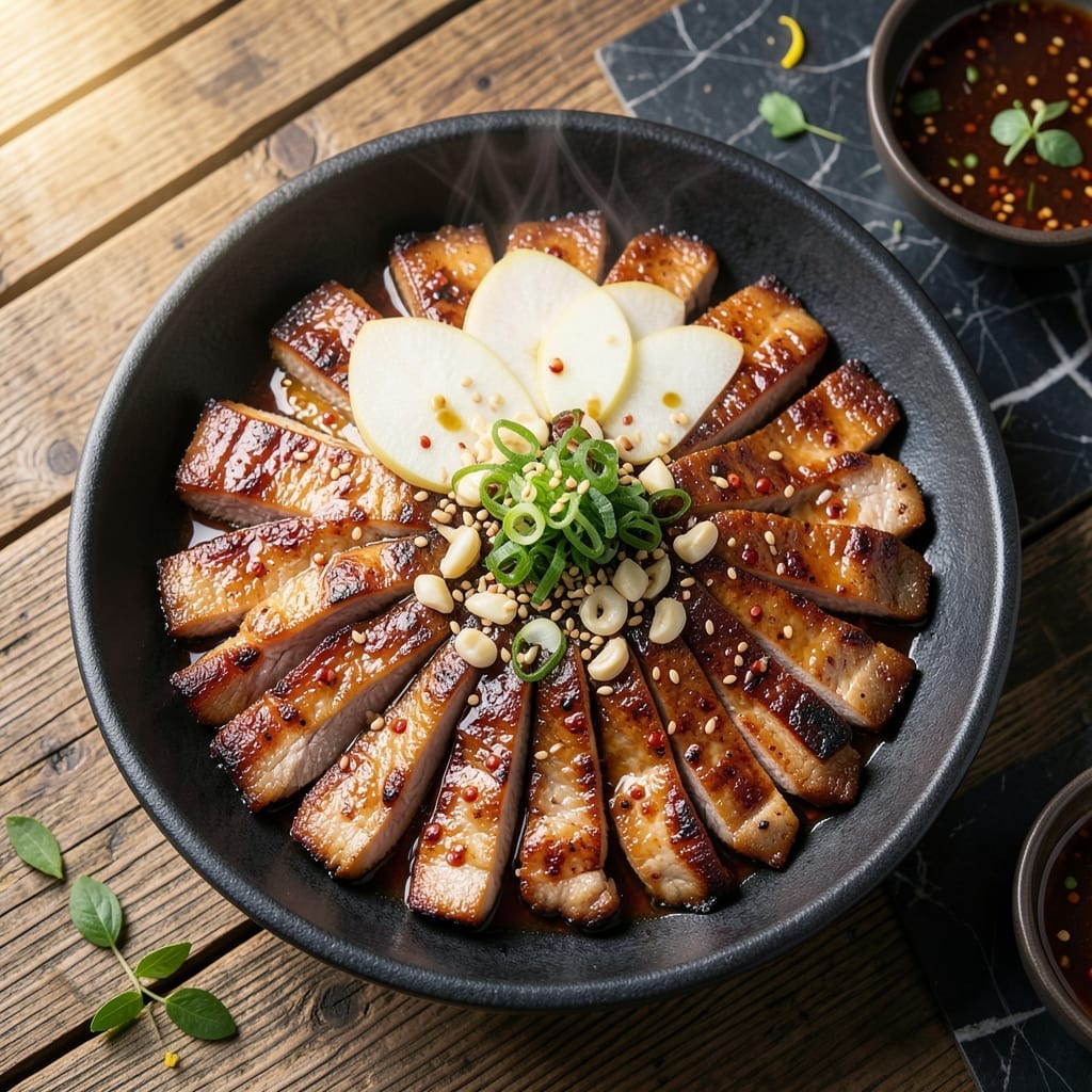 Korean Grilled Pork Belly Recipe: Sweet & Savory Samgyeopsal Magic