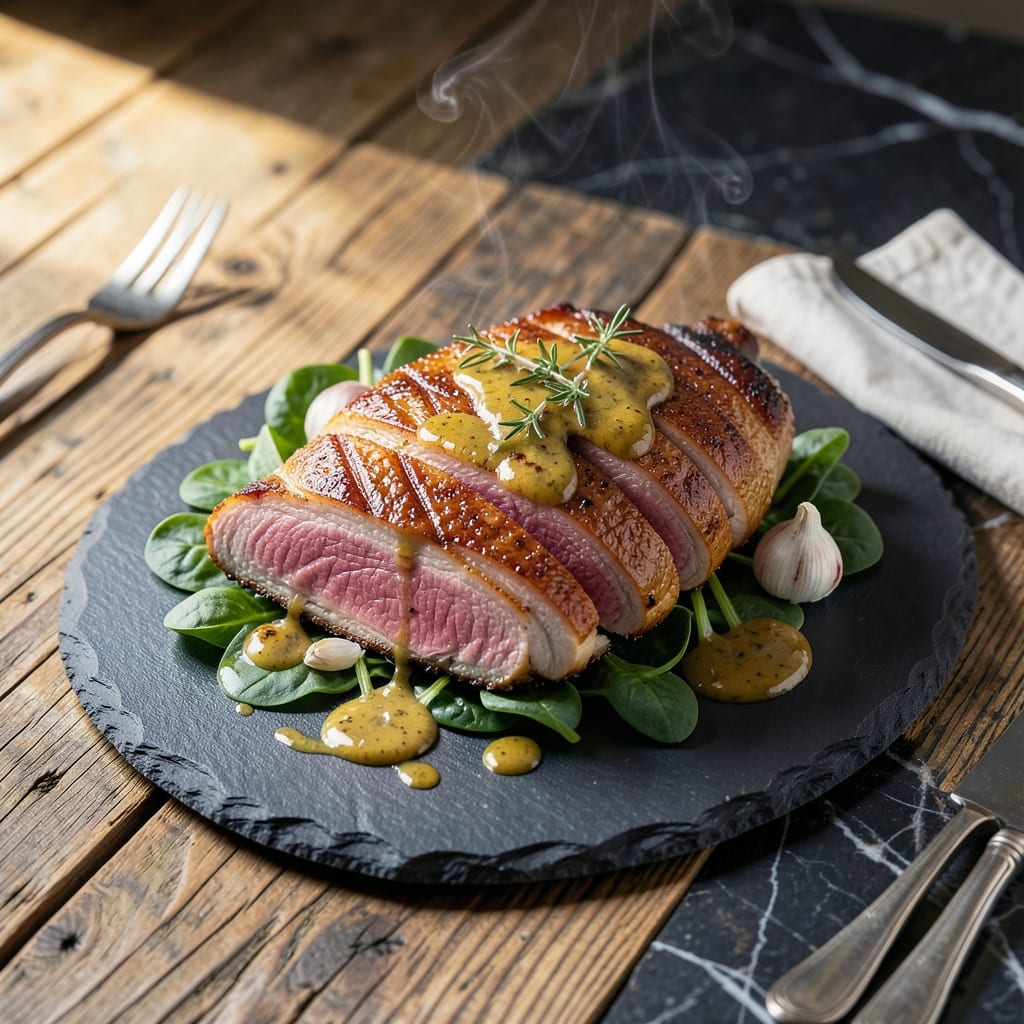 Duck Breast Recipe Pan Fried: Crispy Skin and Medium-Rare Center