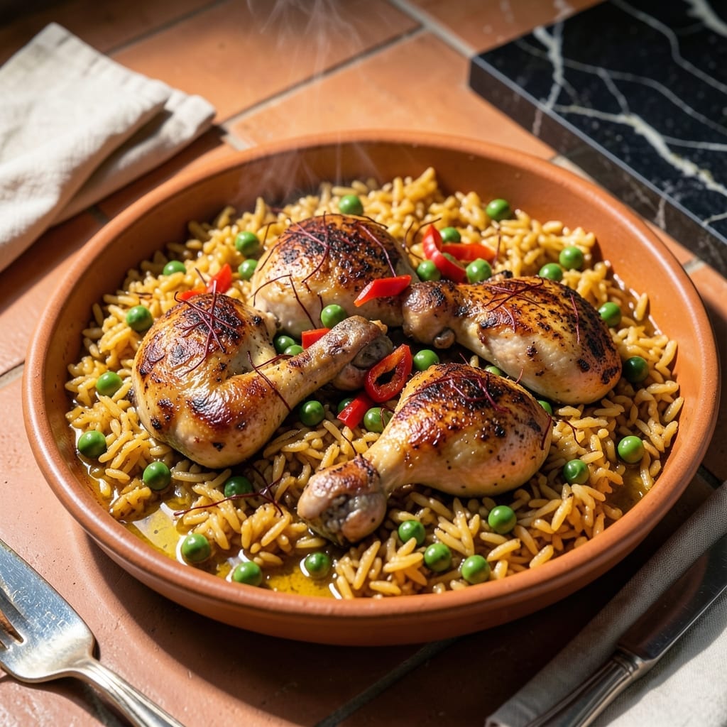 Recipe For Paella In Spanish Language: Traditional Saffron-Infused Feast