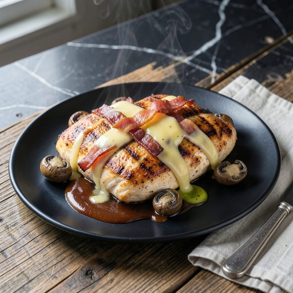 Monterey Chicken Recipe Oven: Baked Cheesy Bacon Topped Perfection