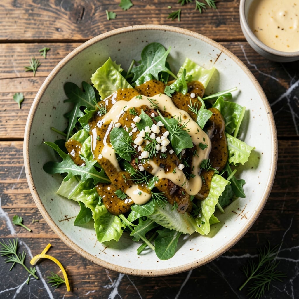 Bucharest Grill Salad Dressing Recipe: Romanian-Inspired Zesty Herb Blend