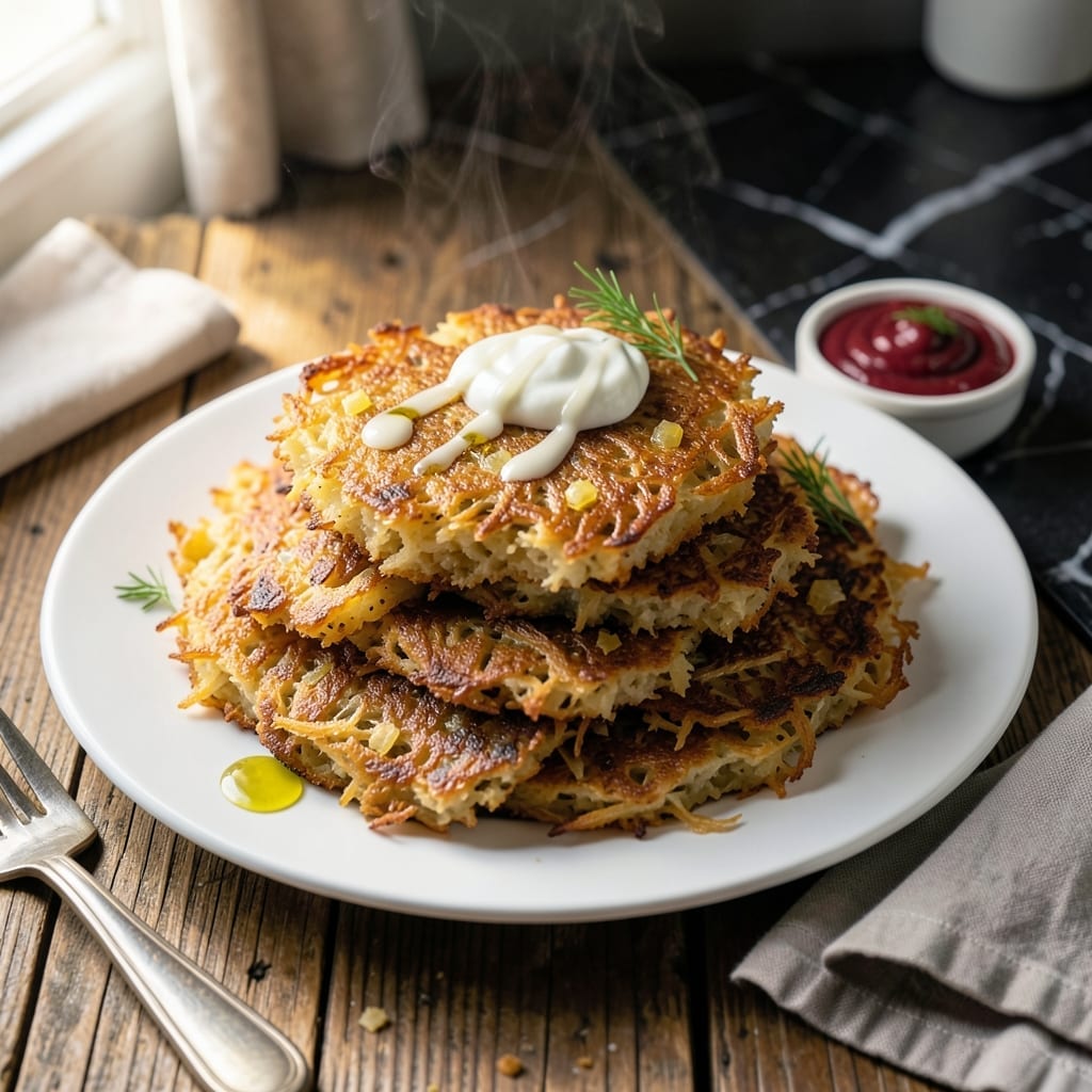 Latke Recipe Food Processor: Shredded Perfection in Minutes