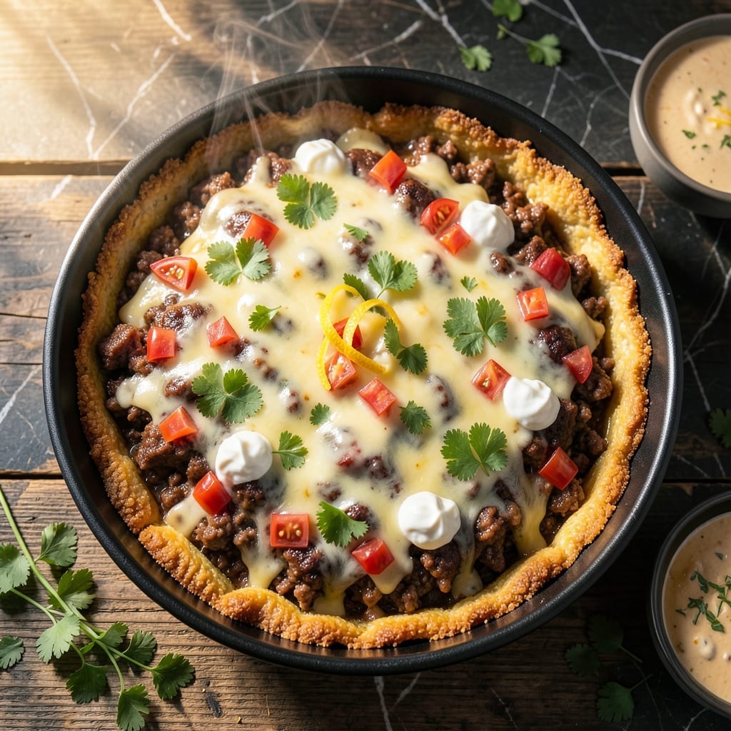Keto Taco Casserole Recipe With Ground Beef: Cheesy Layers Without the Carbs