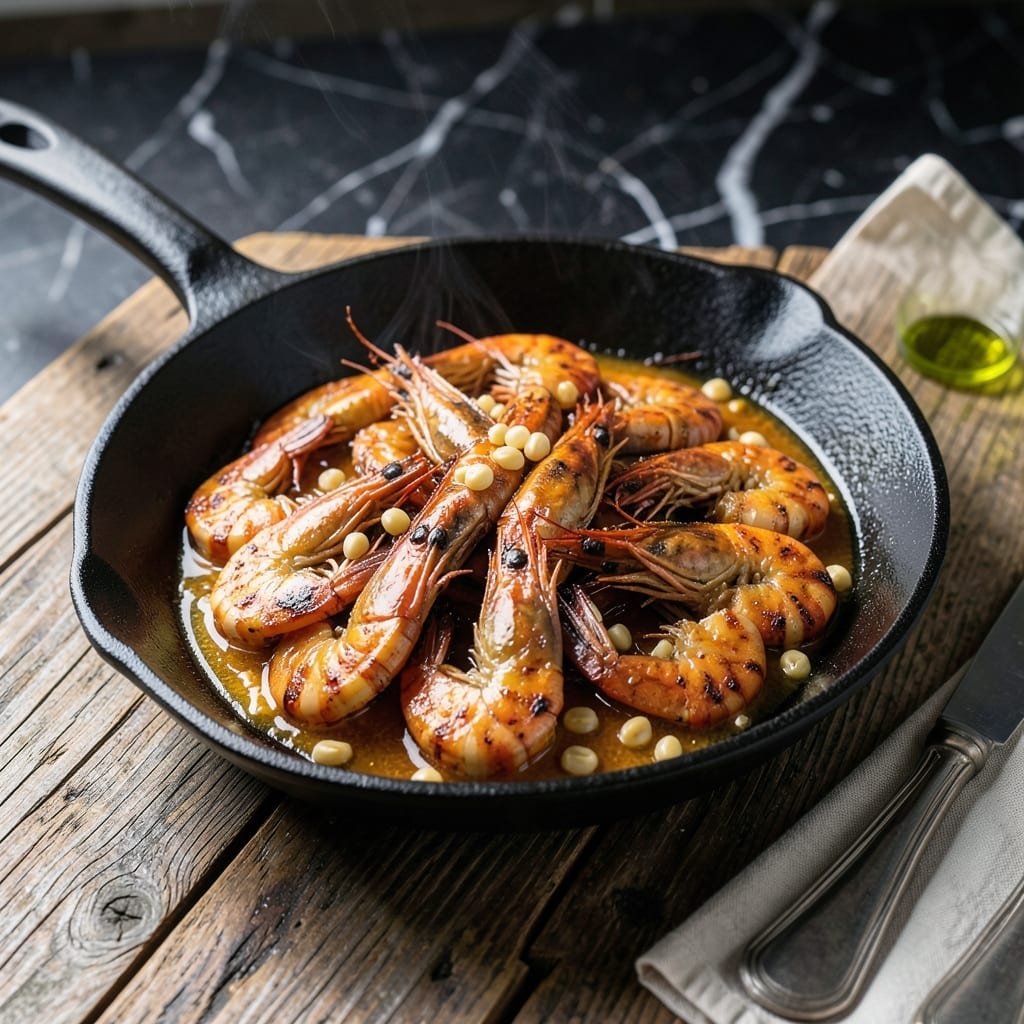 Cajun Barbecue Shrimp Recipe: Spicy Butter-Basted Grill Delight