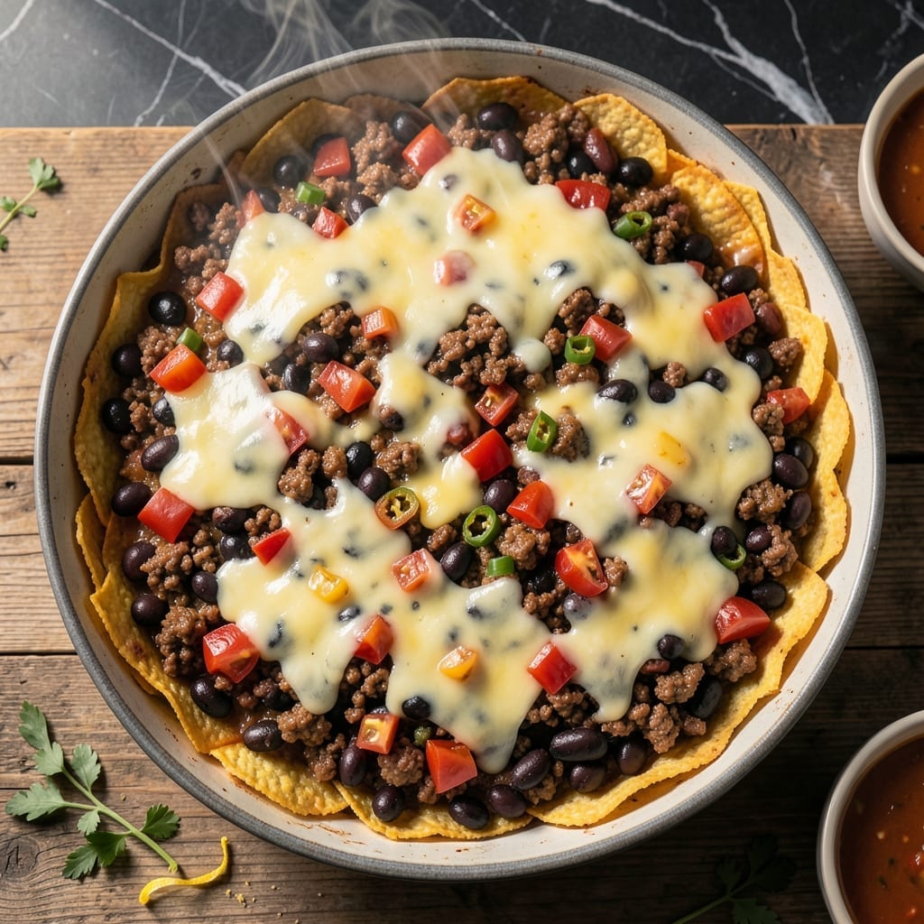Mexican White Trash Casserole Recipe Steps: Layers of Cheesy Tex-Mex Flavor