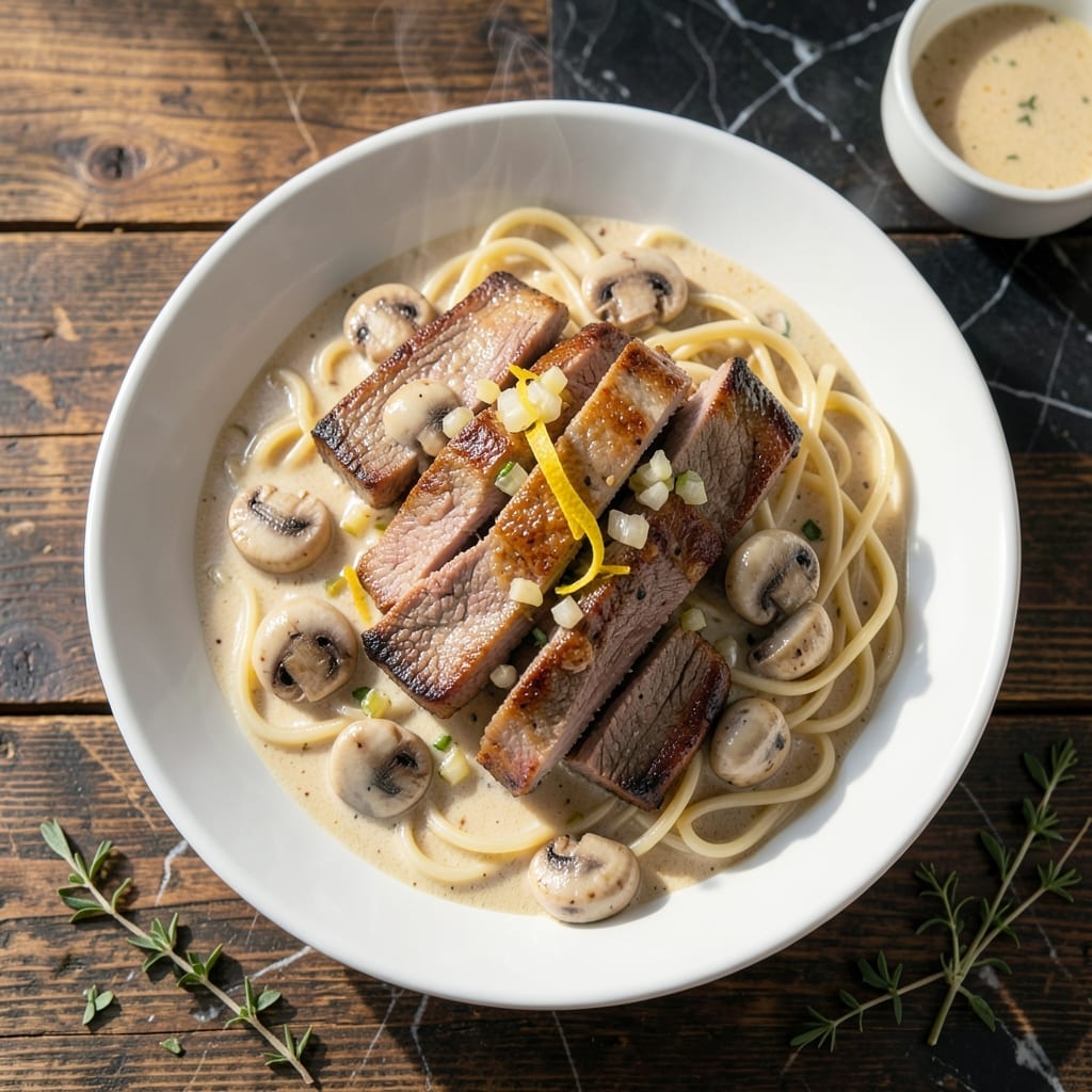 Beef Stroganoff Recipe With Cream Of Mushroom Soup: Rich and Velvety One-Pot Meal