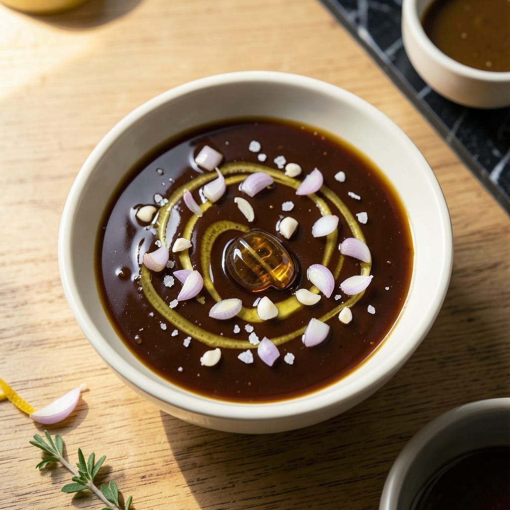 Balsamic Vinaigrette Recipe Without Mustard: Tangy Emulsion With Olive Oil Sheen