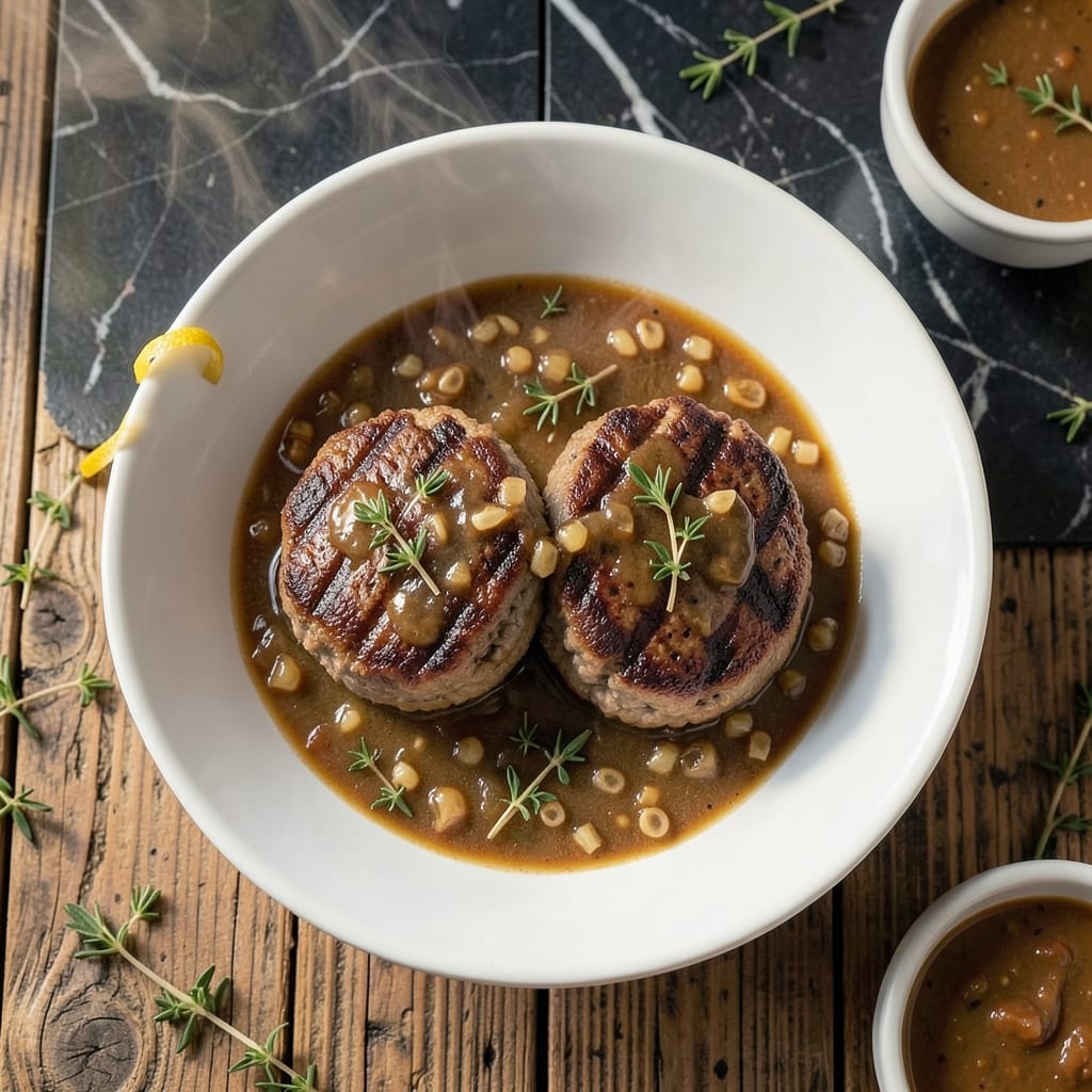 Salisbury Steak Recipe Black People: Soulful Gravy and Tender Beef Patties