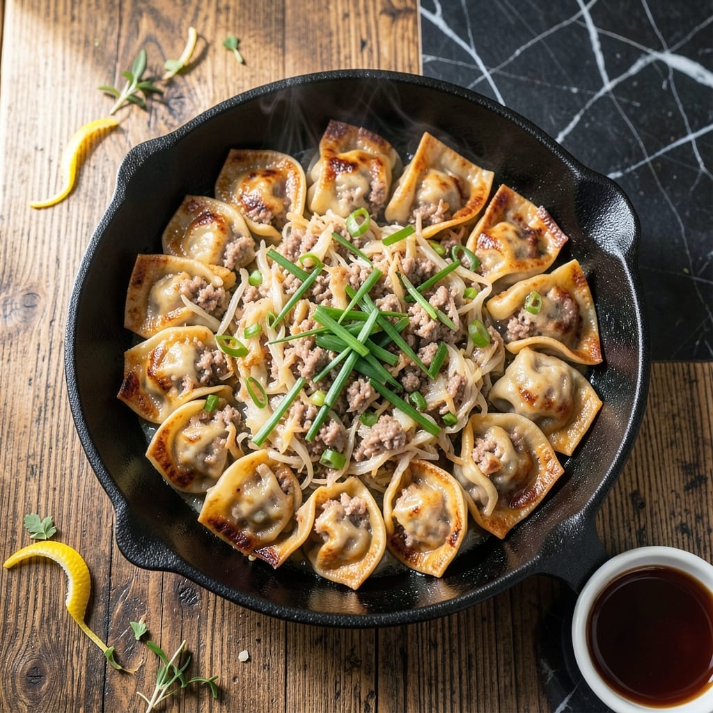 Pot Stickers Recipe Pork Cabbage: Crispy Bottoms With Juicy Filling