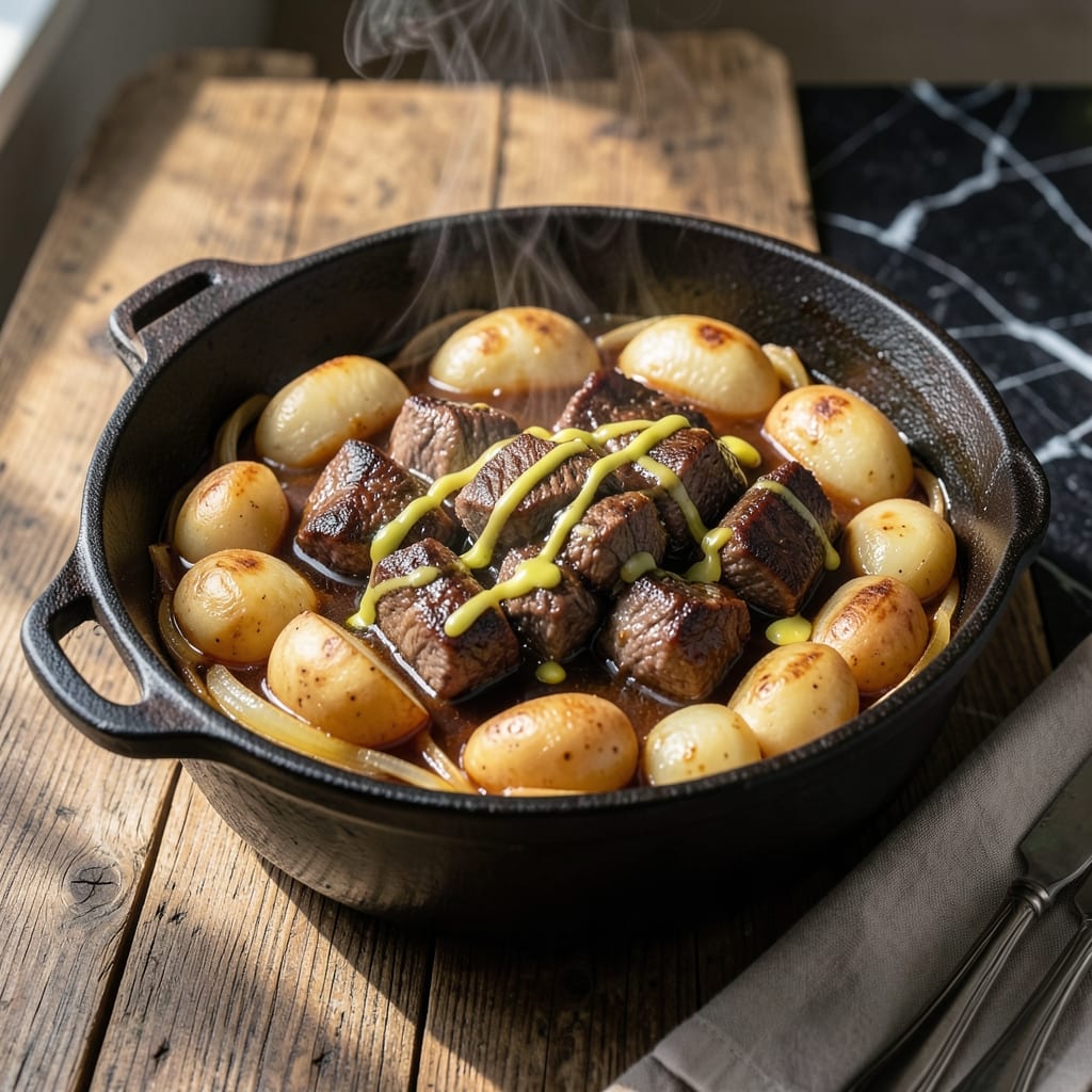 English Hot Pot Recipe Beef: Traditional Lancashire Stew with Rich Gravy