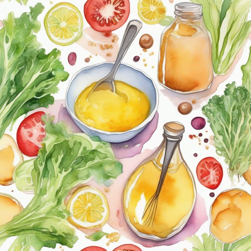 non acidic salad dressing recipe