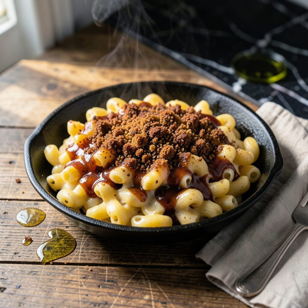 Bark Barbecue Mac and Cheese Recipe: Smoky Three-Cheese Indulgence