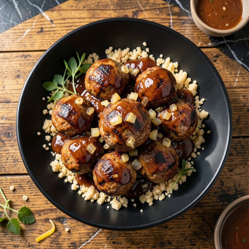 Barbecue Turkey Meatball Recipe: Smoky-Sweet Bites With Charred Finish