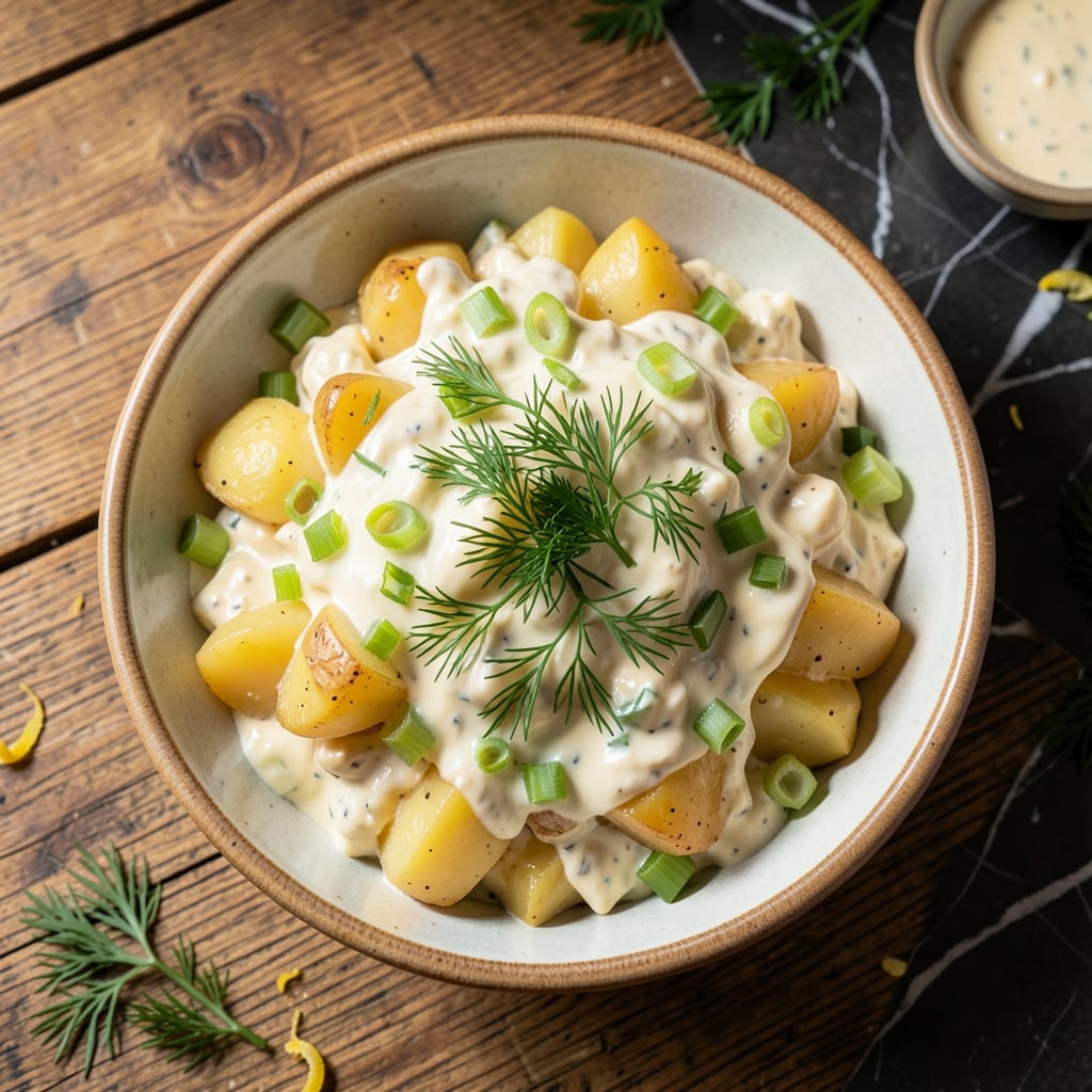 Award Winning Potato Salad Recipe: Secret Creamy Dill Twist