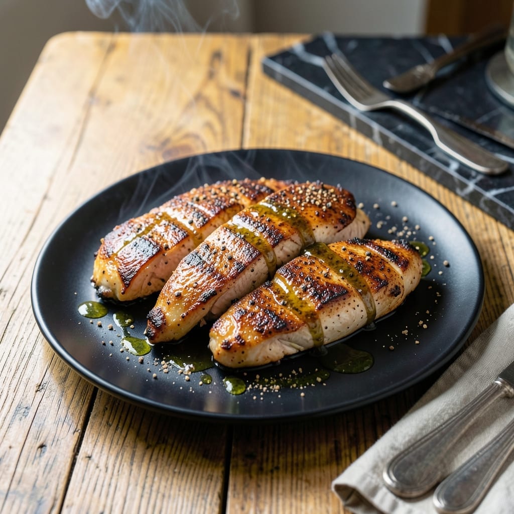 Barbecue Boneless Chicken Breast Recipe: Grill-Marked Juiciness With Tangy Rub
