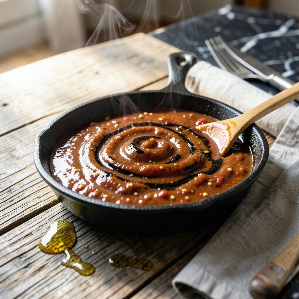 Kansas City Barbecue Sauce Recipe: Thick Molasses-Rich Tang for Ribs