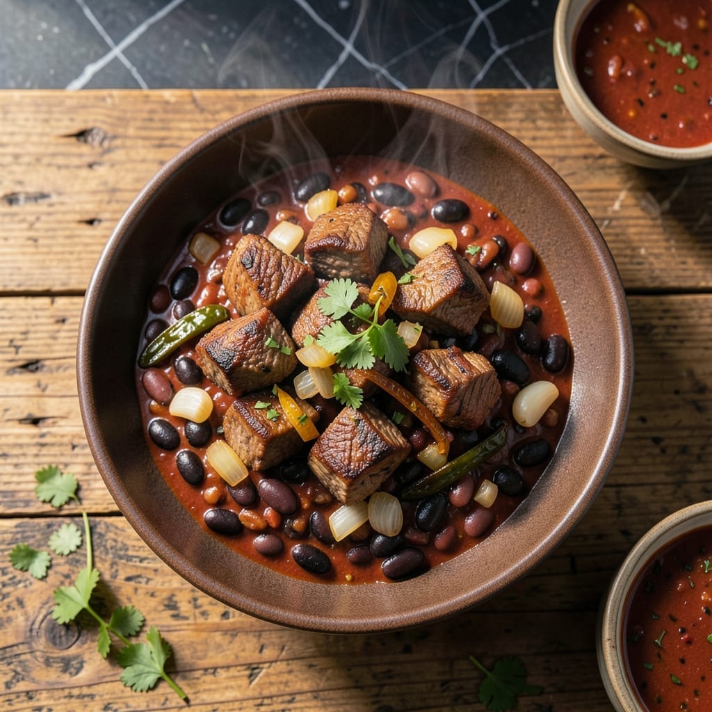 Carne Asada Chili Recipe: Smoky Beef and Bean Bowl
