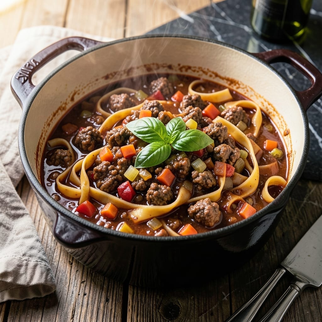 Bolognese Sauce Recipe With Red Wine: Deep Umami Richness Simmered to Perfection
