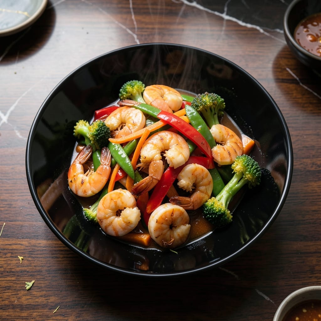 Chinese Shrimp Stir Fry Recipe With Vegetables: Wok-Tossed in 20 Minutes Chinese Shrimp Stir Fry Recipe With Vegetables: Wok-Tossed in 20 Minutes
