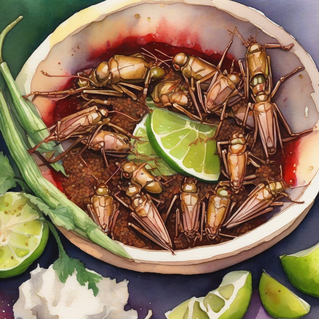 mormon cricket recipe