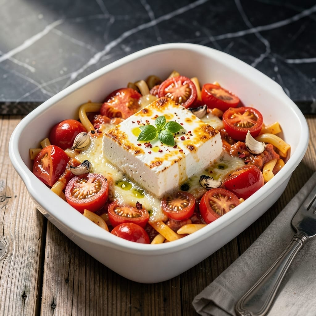 Feta Tomato Pasta TikTok Recipe Original: Viral One-Pot Creamy Delight