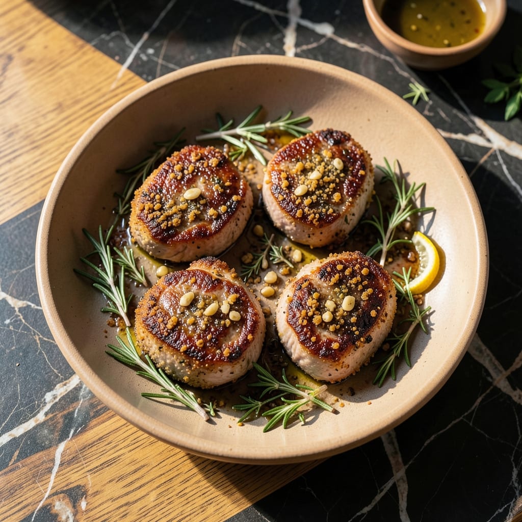 Recipe for Center Cut Pork Chops in the Oven: Herb-Crusted Juiciness Without the Grill