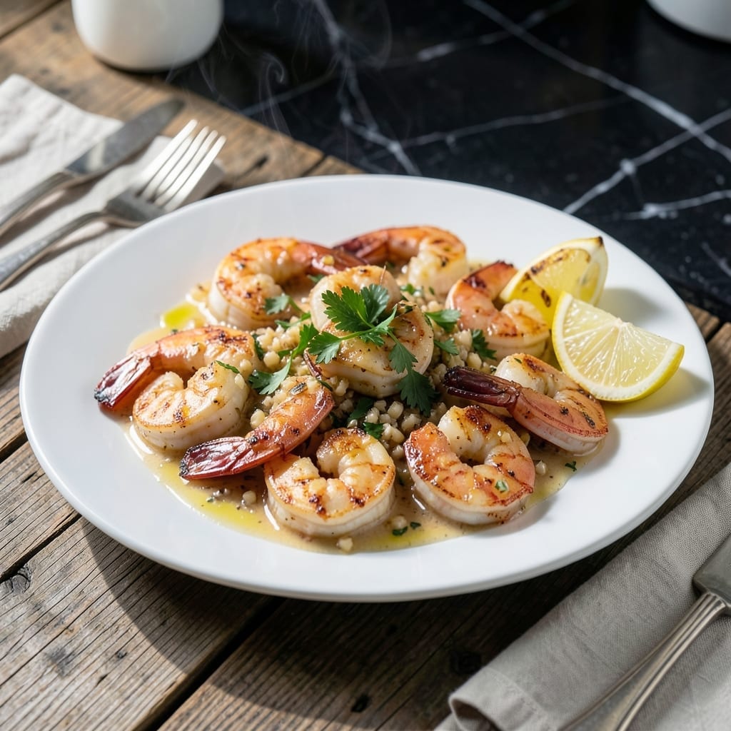 Shrimp Scampi Recipe No Wine: Garlic Butter Sauce with Lemon Zing Shrimp Scampi Recipe No Wine: Garlic Butter Sauce with Lemon Zing