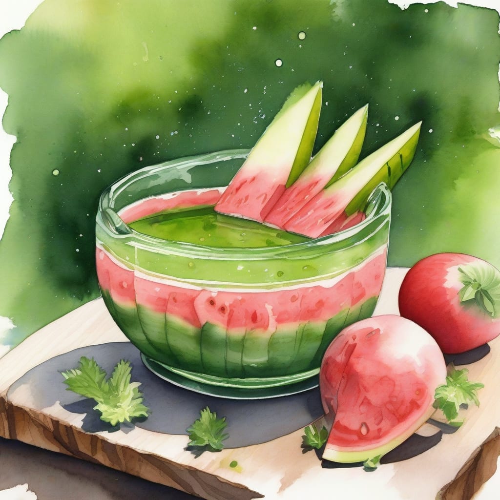 watermelon rind sauce recipe