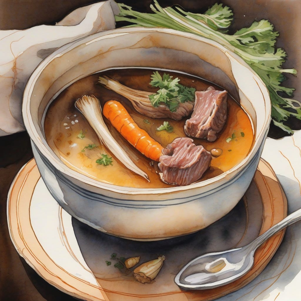 consomme fermier recipe