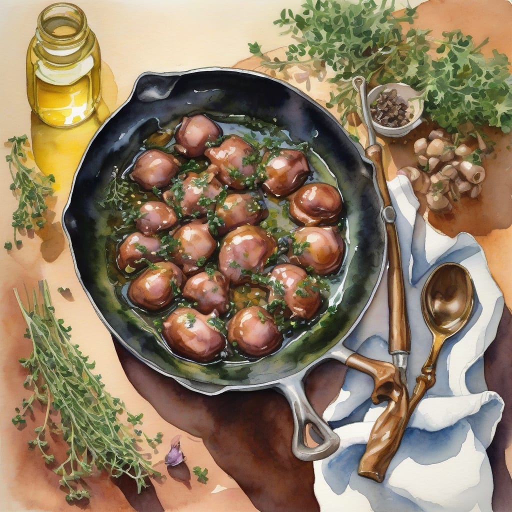 recipe for pigs kidneys