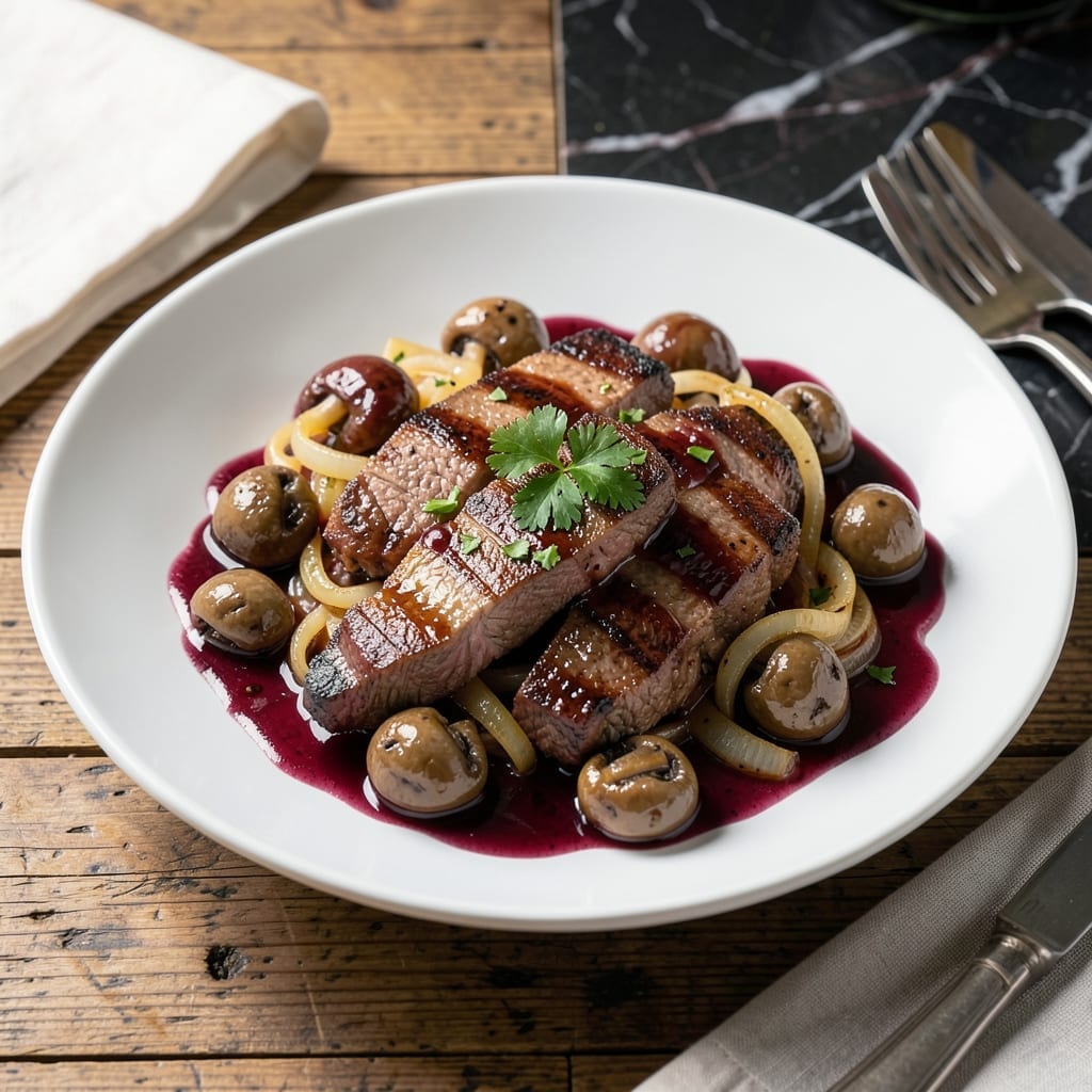 Beef Stroganoff Recipe Red Wine: Tender Beef in Velvety Sauce