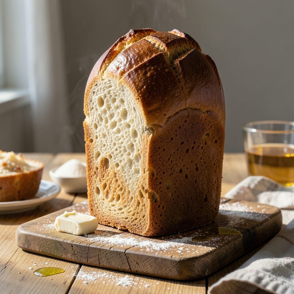 Simple Sandwich Bread Recipe No Stand Mixer: Soft and Pillowy Homemade Loaf