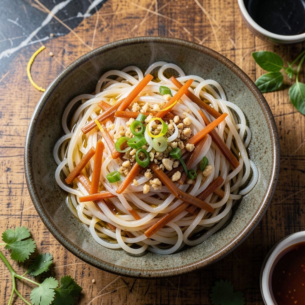 Chinese Glass Noodle Recipe: Chewy and Translucent Stir-Fry Delight