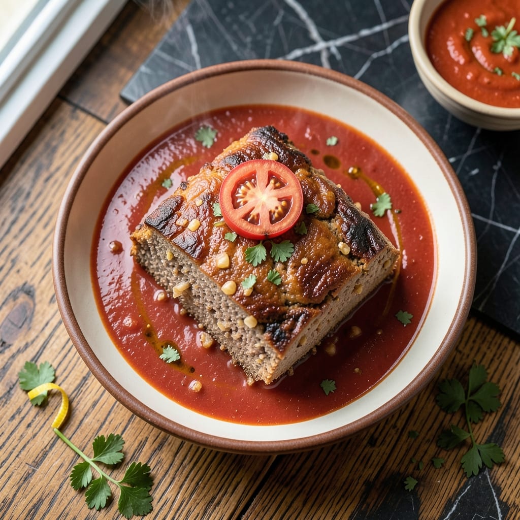 Meatloaf Recipe With Tomato Soup: Moist Loaf With Tangy Glaze