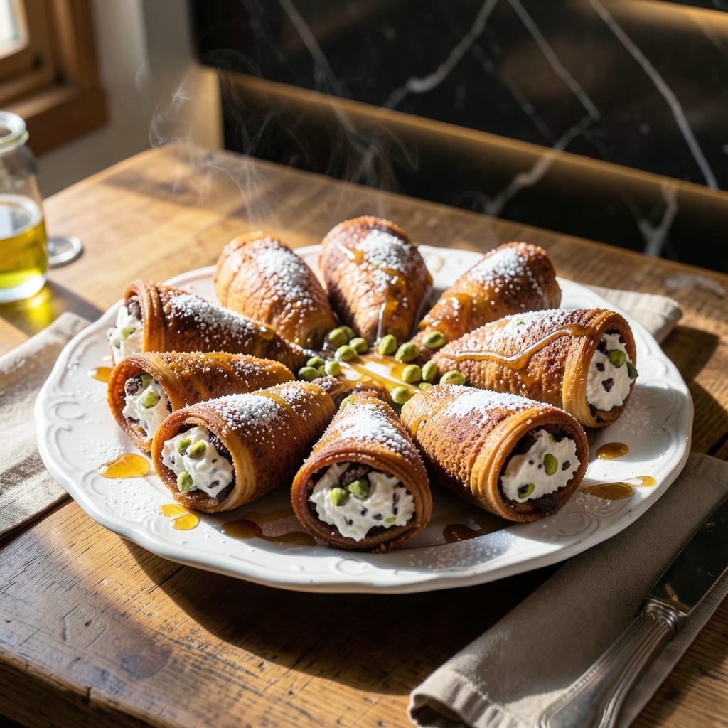 Florentine Cannoli Recipe: Crisp Shells With Sweet Ricotta Swirls