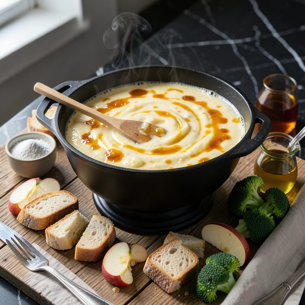 Cheese Fondue Recipe No Alcohol: Silky Melted Goodness With Kid-Friendly Appeal