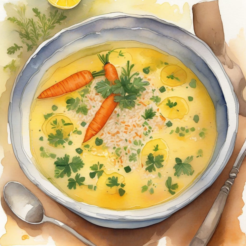 round the clock lemon rice soup recipe
