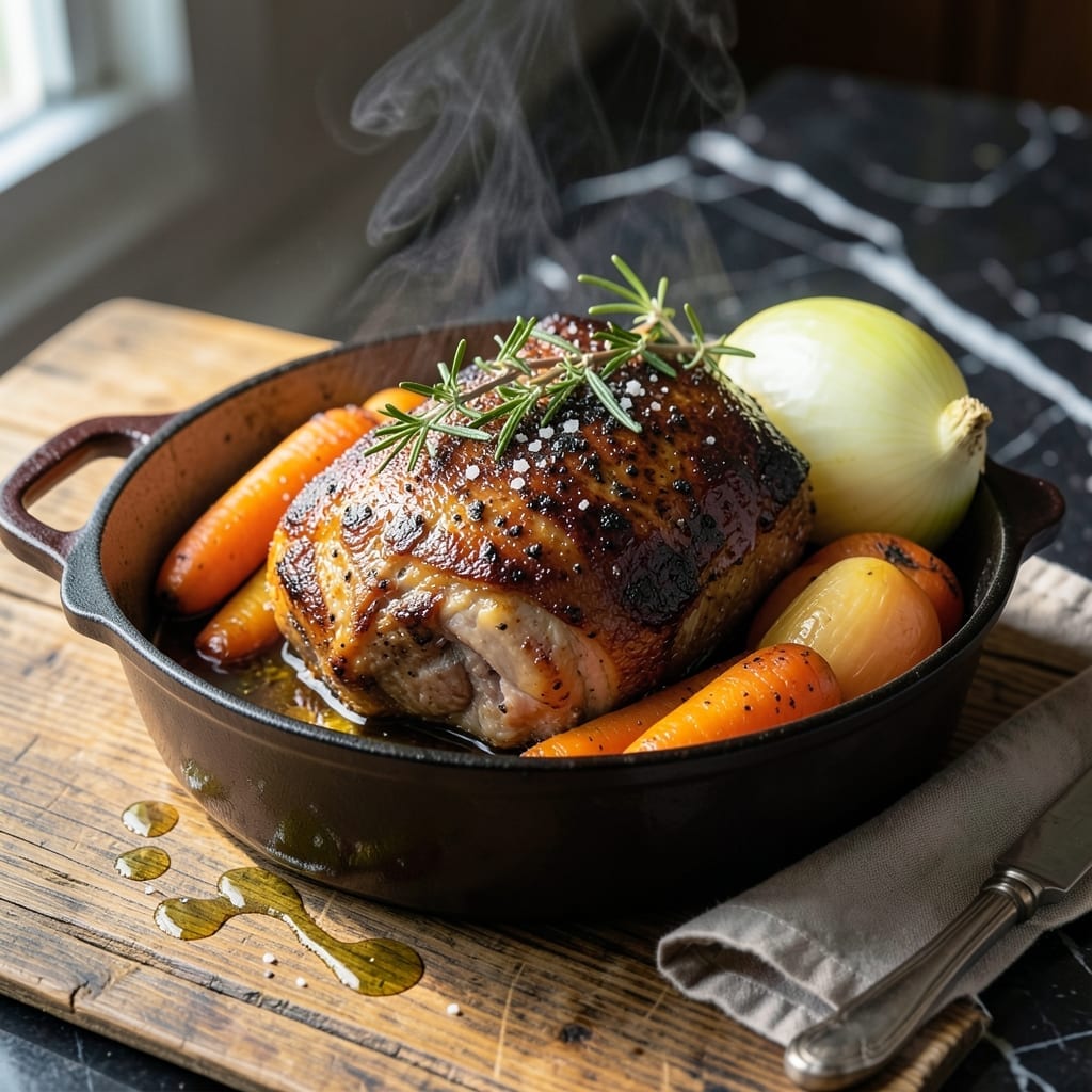 Moose Roast Recipe Dutch Oven: Wild Game Richness with Herb-Infused Depth