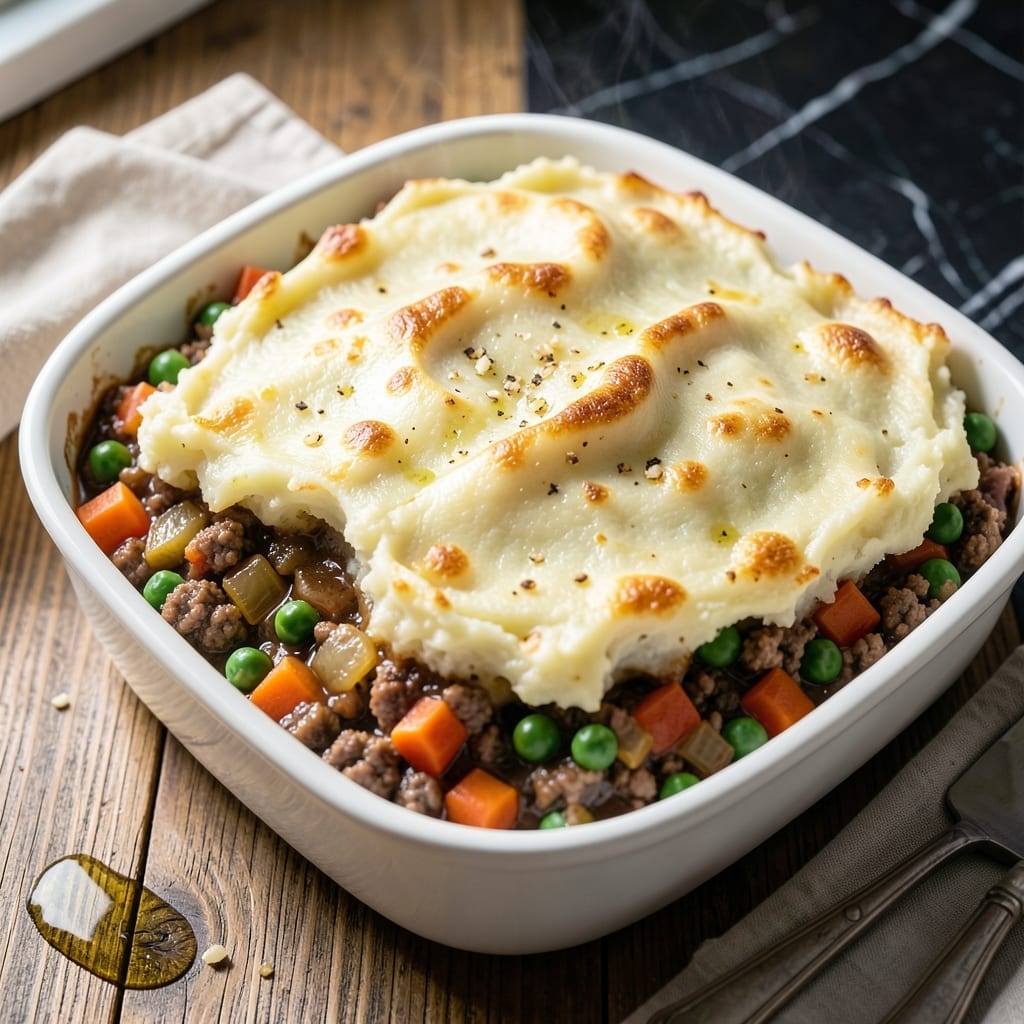 English Shepherds Pie Recipe Ground Beef: Classic Comfort With Buttery Mash